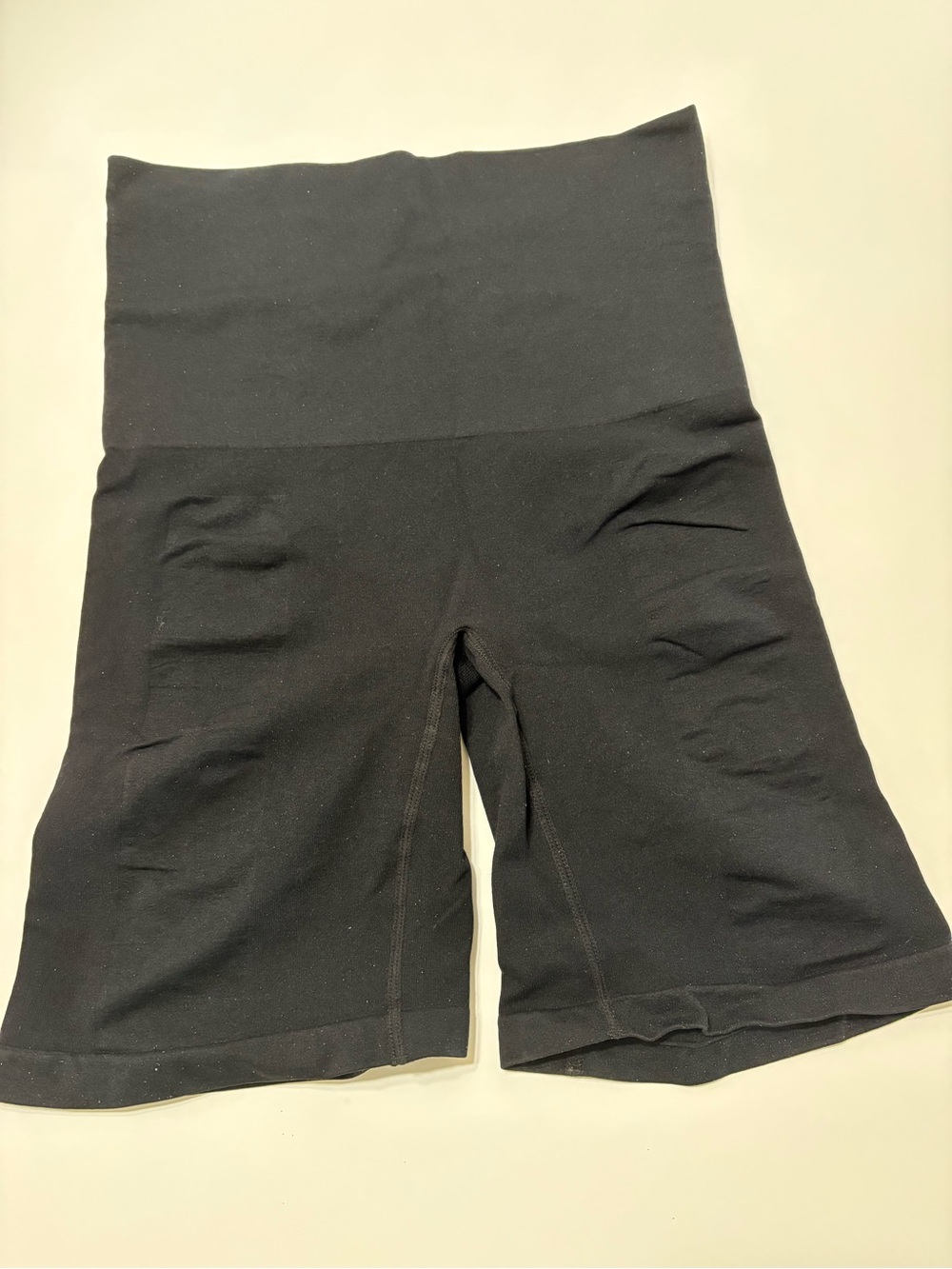 Amazon size 1X Instant Shaping Black High-Waist Shapewear Shorts